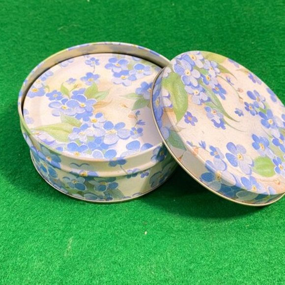 Vintage Set of 6 Drink Coasters, in addition to the box that contains them, a fl - Picture 6 of 6